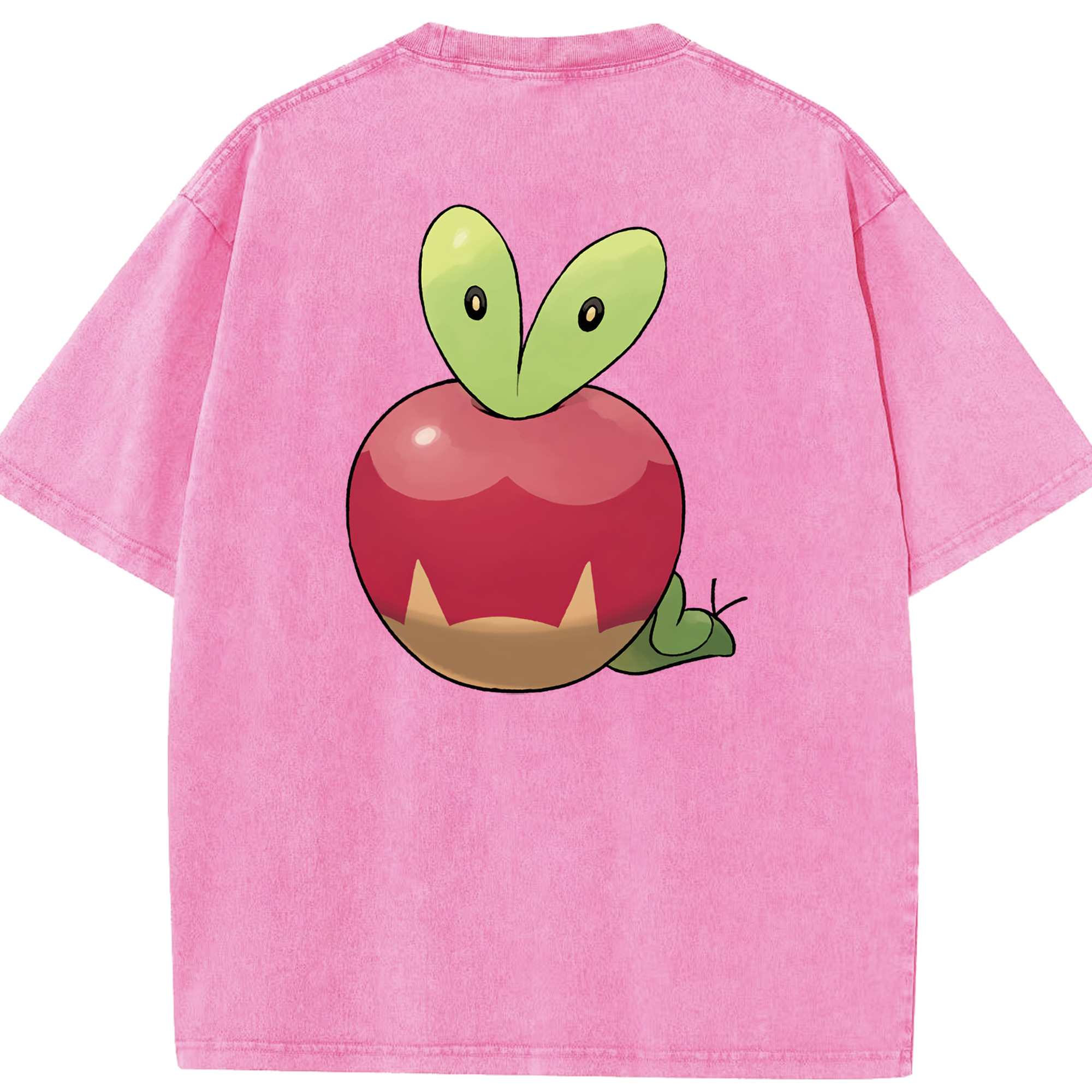 （画像用） ポケットモンスター Pokémon 綿100% ヴィンテージ風 半袖Tシャツ（背面プリント）